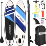Stand Up Paddle, Tábua de paddle surf de (7,89 kg) com mochila gratuita e acessórios suporta ate 130 kg