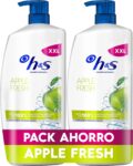 H&S Champô Anticaspa Apple Fresh - Champô Cabelo Oleoso - 2 x 1000 ml