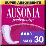 Ausonia Protege Slip maxi 30 uni, 50% desconto na segunda unidade