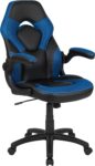 Cadeira Gaming azul X10 desde Amazon