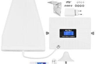 Kit amplificador inteligente sinal 2G / 3G / 4G LTE universal