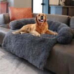 Sofá lavável para cães grandes 70-65-15cm