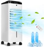 Aigostar Refrigerador de ar 4 em 1, com controlo remoto, 3 modos e 3 velocidades