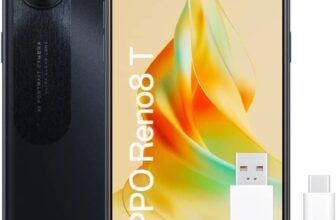 OPPO Reno8T – 8/128GB carregamento rápido 33W, dual nanoSIM – preto
