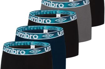 Umbro boxers de algodão para homem, conjunto de 5