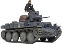 Maquete Tamiya tanque guerra Alemão Pz.Kpfw. 38 (T) Ausf E/F Tank 1:35