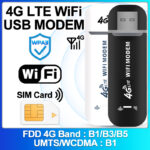 4g router sem fios lte 150mbps, Modem Stick de banda larga móvel
