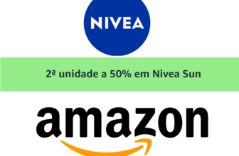 50% desconto na segunda unidade produtos nivea proteção solar