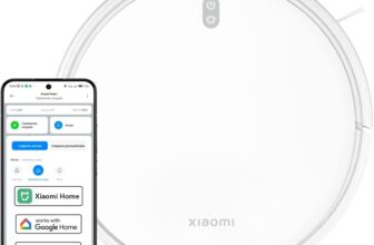 Xiaomi Robot Vacuum E12 4000Pa, 3 anos de garantia