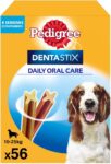 Pedigree DentaStix Pack de 56 x snacks dentais