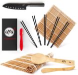 AYA Kit para sushi com faca profissional de chef sushi