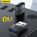 Baseus USB Dongle Adaptador Bluetooth Adaptador Bluetooth 5.1