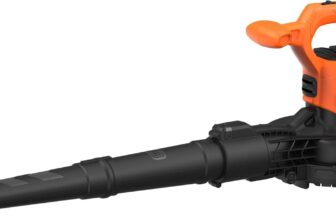 Black+Decker Aspirador e soprador de folhas para jardim