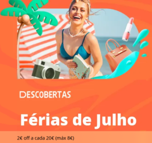 Codigos de desconto Aliexpress Ferias de Verao 2023