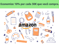 Promoção Amazon desconto 10% material escolar e escritorio