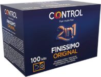 Preservativos Control 2 em 1 Finissimo Original 100 unidades