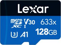 Lexar 633x cartão microSDXC UHS-I 128 GB