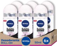 NIVEA Black & White invisível original Roll-on (6x50 ml)