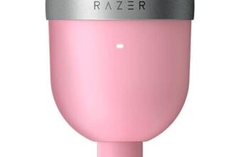 Razer Seiren Mini – Microfone USB compacto para streaming e vlog