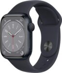Apple Watch Series 8 (GPS, 41 mm) Alumínio Meia-Noite