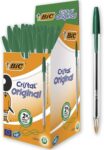 BIC Cristal, Canetas originais 50 unidades verde