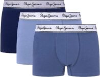 Pepe Jeans Boxers para homem, embalagem de 3 unidades