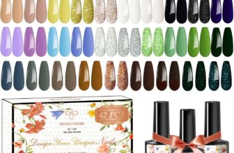 42 vernizes para unhas de gel UV LED, esmalte semipermanente