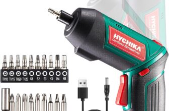 HYCHIKA Aparafusador elétrico de 6N.m 3,6V, 2,0Ah
