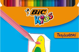 Lápis de Cor Kids Tropicolor Bic