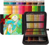 72 lápis de cores estojo de pintura com fecho