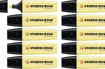 Marcadores stabilo boss fluorescente