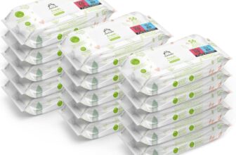 Marca Amazon - Mama Bear Fresh toalhitas para bebé, 1008 unidades, 18 pacotes de 56