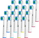 Cabeças de escova de substituição para Oral B (16 unidades)
