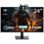 Monitor Gaming 2K FHD de 23.8 polegadas 100Hz