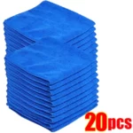 20 toalhas microfibra 30 x 30 cm