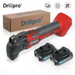 Drillpro Ferramenta multifuncional com bateria de lítio 388VF 2 Bateria e 1 Carregador