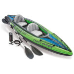 Kayak insuflável Intex challenger k2 & 2 Pagaia - 351 x 76 x 38 cm