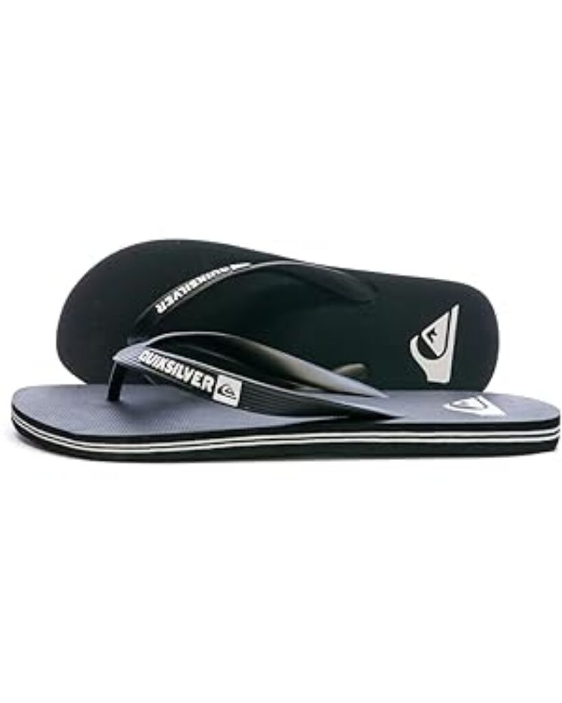 Quiksilver Molokai-Flip-Flops For Men, sapatos de praia e piscina para homem