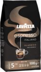 Lavazza, Espresso Italiano Classico, Ideal para Máquina de Café Espresso, 1 kg