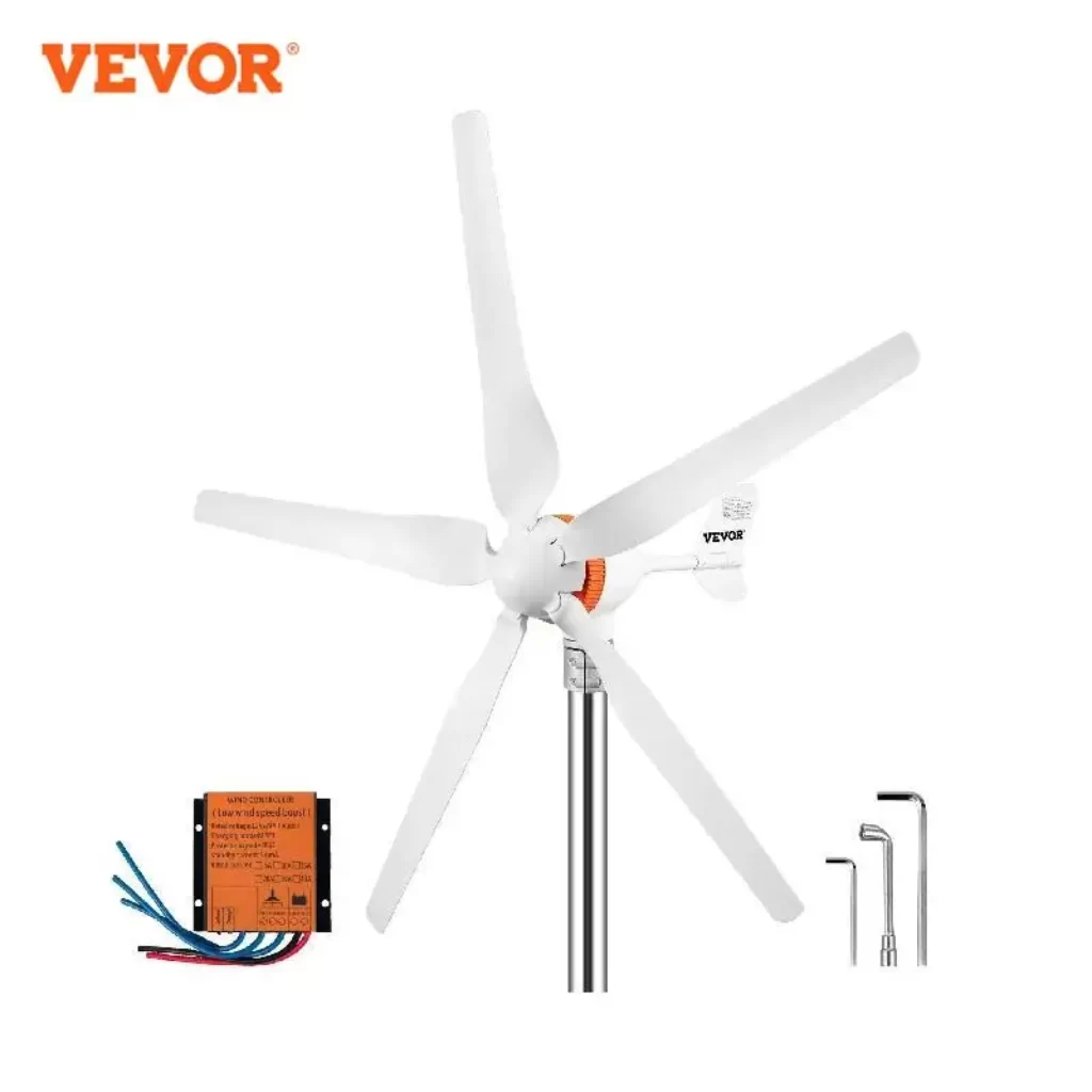Turbina eólica Gerador VEVOR 300w 400w 500w com mppt/controlador de carga