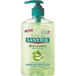 Sanytol sabão de mãos hidratante proteção total contra agentes externos, aloé vera 250 ml
