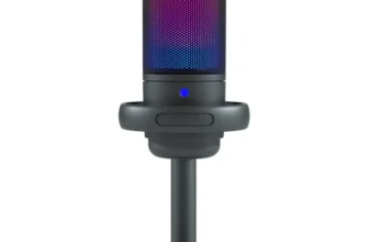 Microfone condensador USB