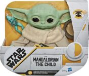 Star Wars Mandalorian Boneco interativo, Baby Yoda, 19cm