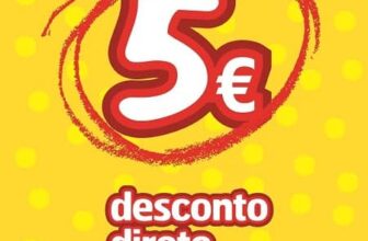 Aproveite 5€ de desconto AMAZON!