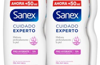 Sanex gel de banho, pack 4 unidades x 600 ml