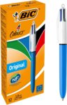 Bic 4 cores em caixa de 12 unidades