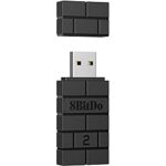 8Bitdo Wireless USB Adapter 2, para Switch OLED/Pro, Windows PC, Mac and Raspberry Pi, PS5, PS4