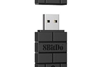 8Bitdo Wireless USB Adapter 2, para Switch OLED/Pro, Windows PC, Mac and Raspberry Pi, PS5, PS4