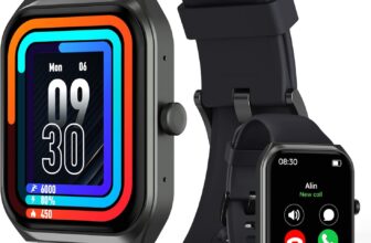 Relógio inteligente 1,91" ecrã LCD Smartwatch chamadas Bluetooth