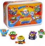 SuperTHINGS Tin Extreme Riders, 5 Superthings exclusivas com efeito metalizado